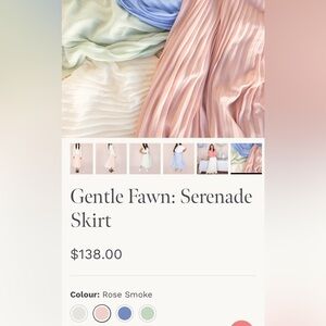 Gentle Fawn Serenade skirt from the 2024 Winter Jilly Box! 📦